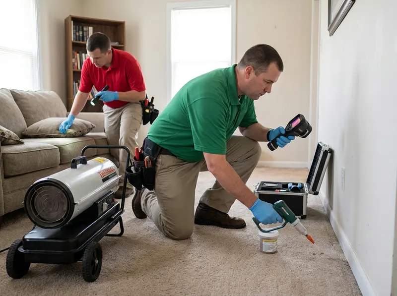 Bedbug Thermal and Micro-Bait Application in Oklahoma City, OK