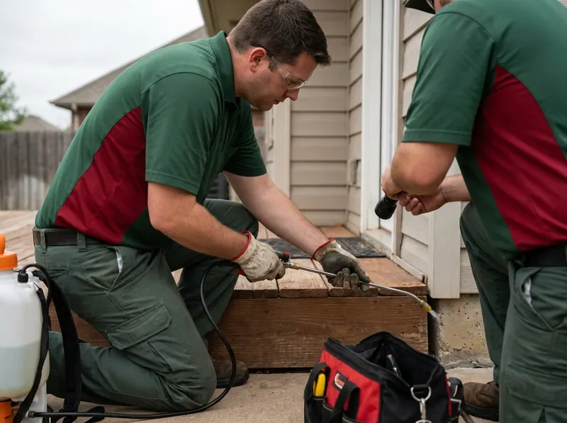 Carpenter Ant Nest Infiltration in Oklahoma City, OK