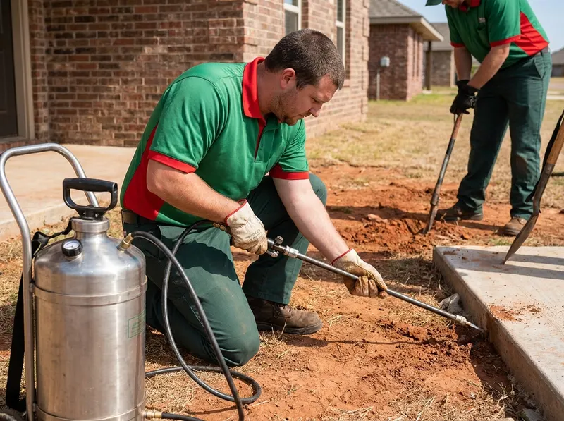 Subterranean Termite Treatment in Oklahoma City, OK