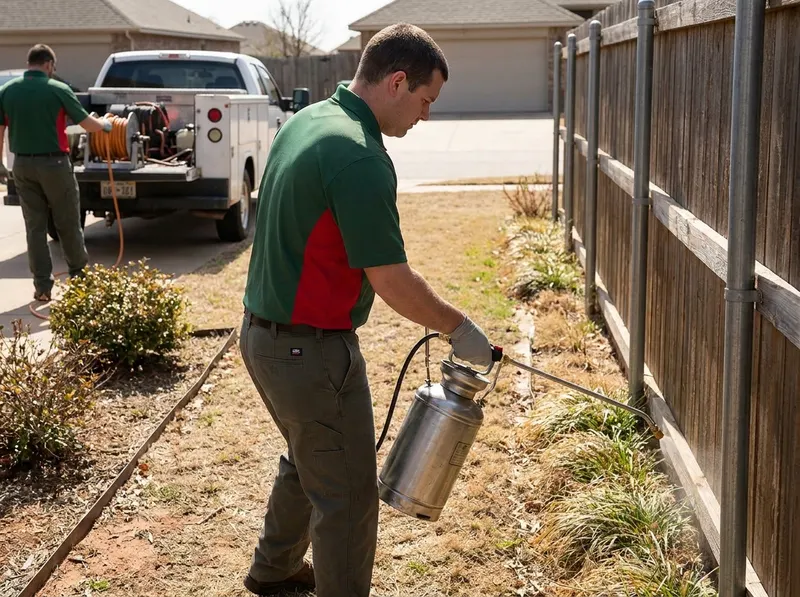 Tick and Flea Perimeter Suppression in Oklahoma City, OK